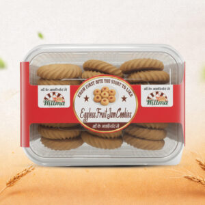 Eggless Fruit Jam Cookies (250gm)