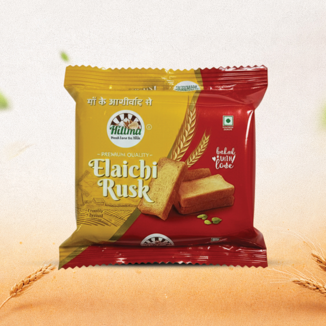 Elaichi Rusk (67gm) - Hillma